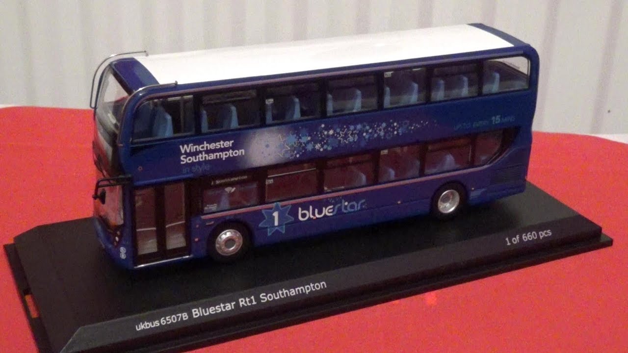 Northcord Model Company UKBUS 6507B Alexander-Dennis Enviro 400 MMC Bluestar (1:76 Scale) Review HD