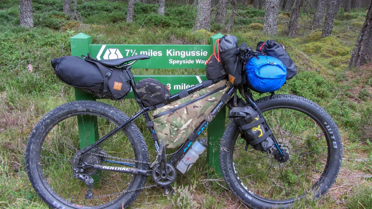 Bikepacking the Cairngorms Loop, Scotland on my Genesis Longitude.