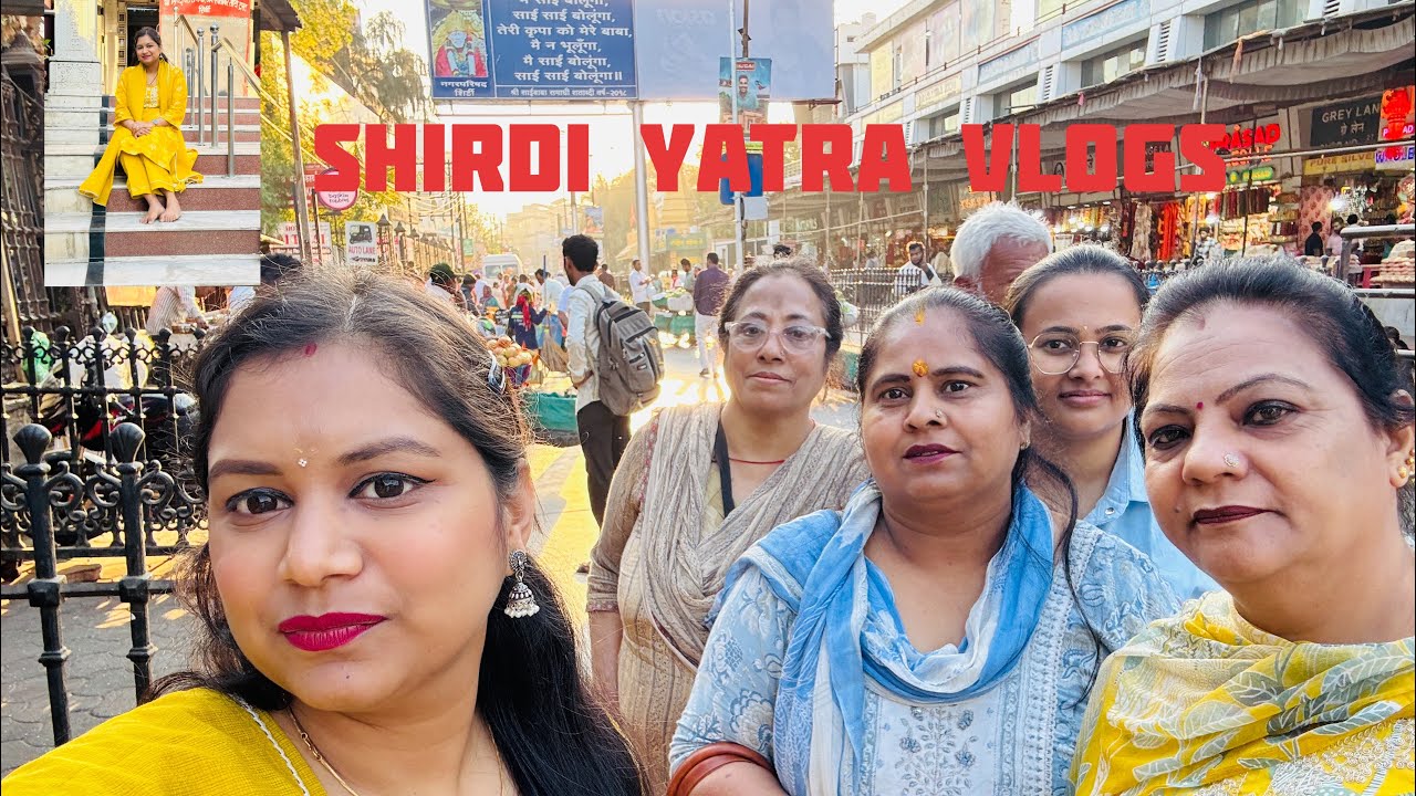 Shirdi mae kiye Sai baba ke darshan🙏🏻||jain mandir aur shani shignapur bhi gye||market tour shirdi