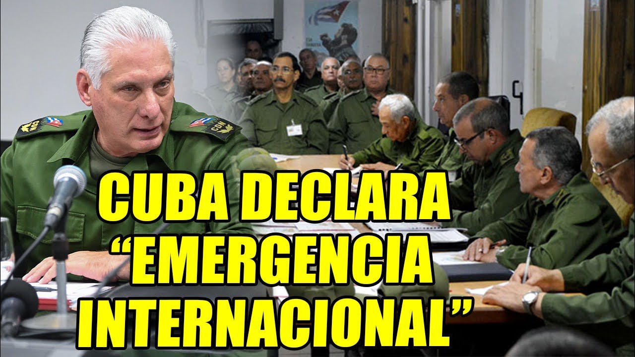 EE.UU YA ESTÁ LISTO: CUBA DECLARA “EMERGENCIA INTERNACIONAL” TRAS ORDEN DE TRUMP