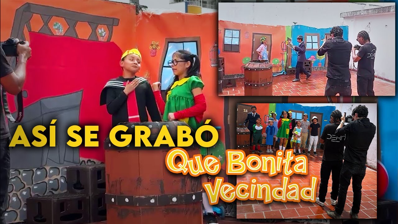 ¡Sorpresas y Sonrisas! Detrás del Cover del Chavo del 8 de Dani Brez🎥🎞️🎬