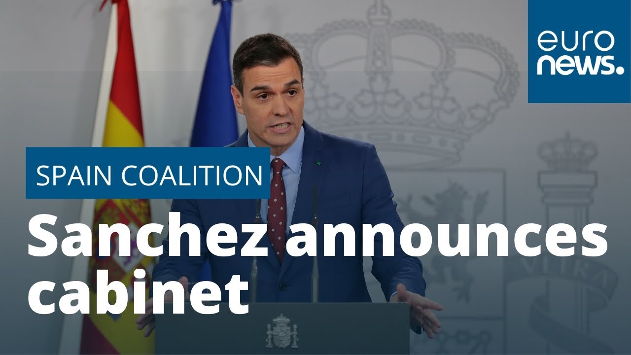 Spain's PM announces his coalition cabinet