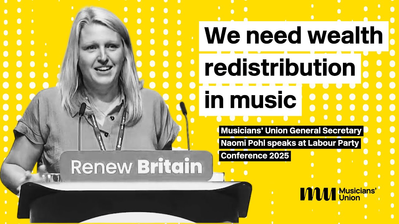 Wealth redistribution in music: stronger copyright and fixing streaming | Musicians' Union