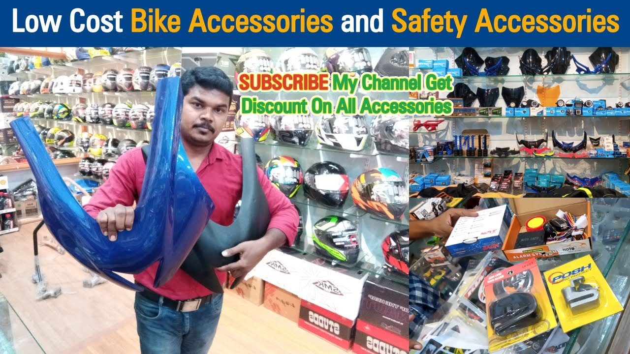 Bike Accessories and Safety Accessories at Hosur| Dreamer Paul Vlog | Tamil
