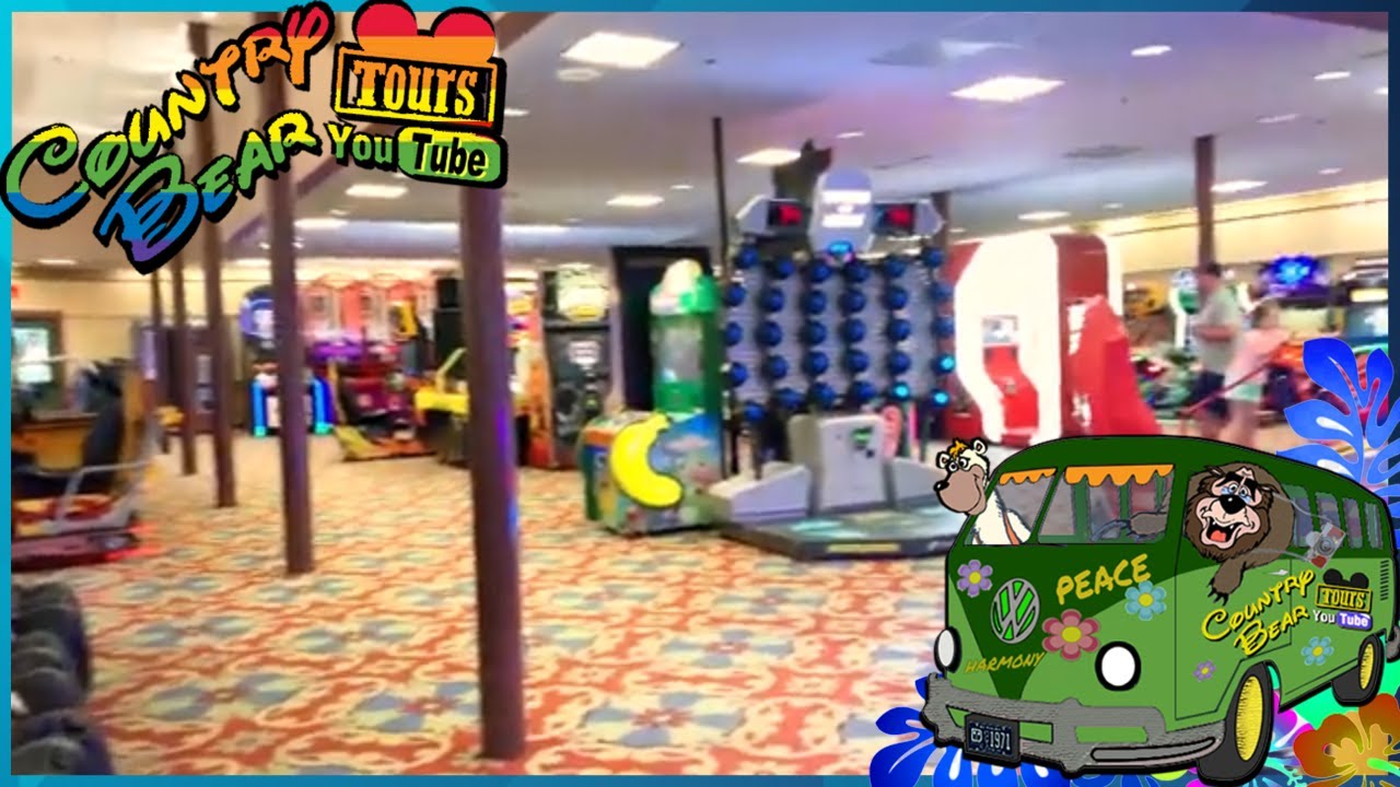 Disney's Port Orlean's Riverside Resort Arcade Tour - Walt Disney World - 4K - 2022