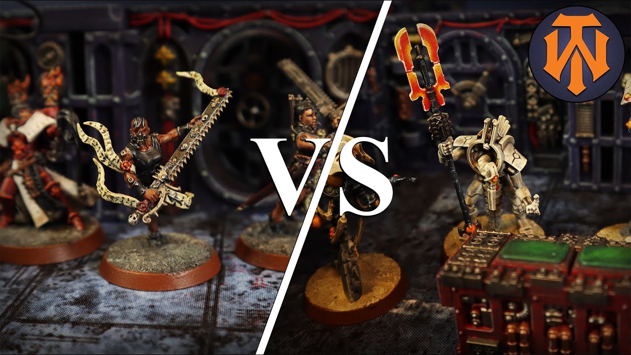 #77 KT Into The Dark - Novitiates VS Hierotek Circle - Battle Report, Kill Team