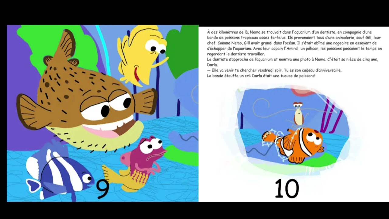 Le Monde de Nemo Livre CD Raconté par Philippe Guénon