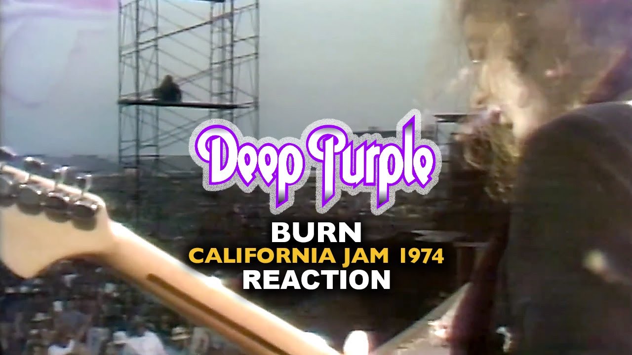 Brothers REACT to Deep Purple: Burn (1974 California Jam)