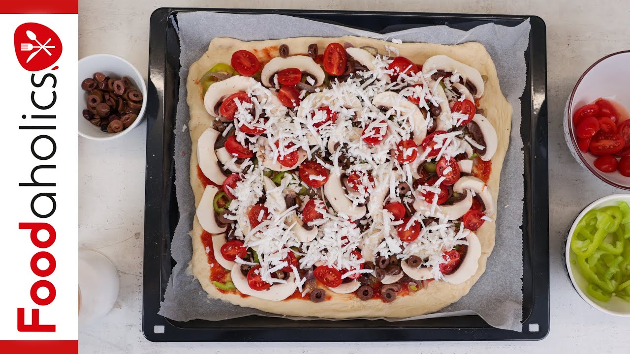 Αλάδωτη πίτσα ιδανική για την νηστεία | Foodaholics