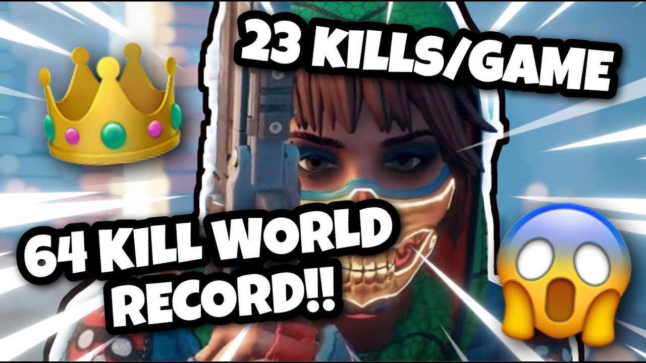 #1 WORLD RECORD KILLS! (64) FULL GAME! | HYPER SCAPE
