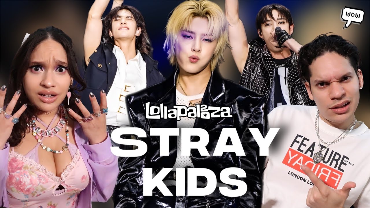 What a year for KPOP FANS! Waleska & Efra react to  Stray Kids LIVE in Lollapalooza 2024!