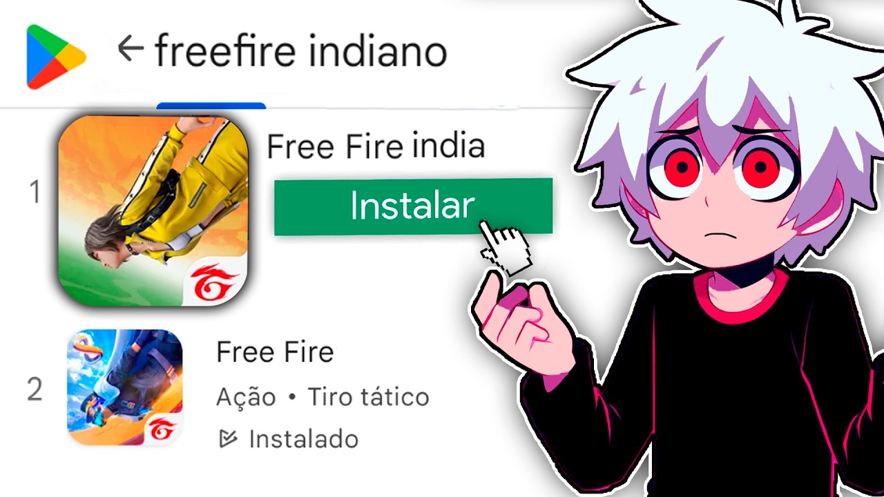 esse é o FREEFIRE INDIANO😂