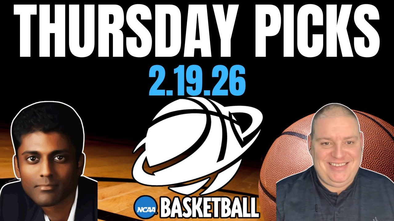 Thursday NCAA Basketball Picks - 2/19/26 l Craig Trapp & Indian Cowboy NCAAB Picks & Predictions