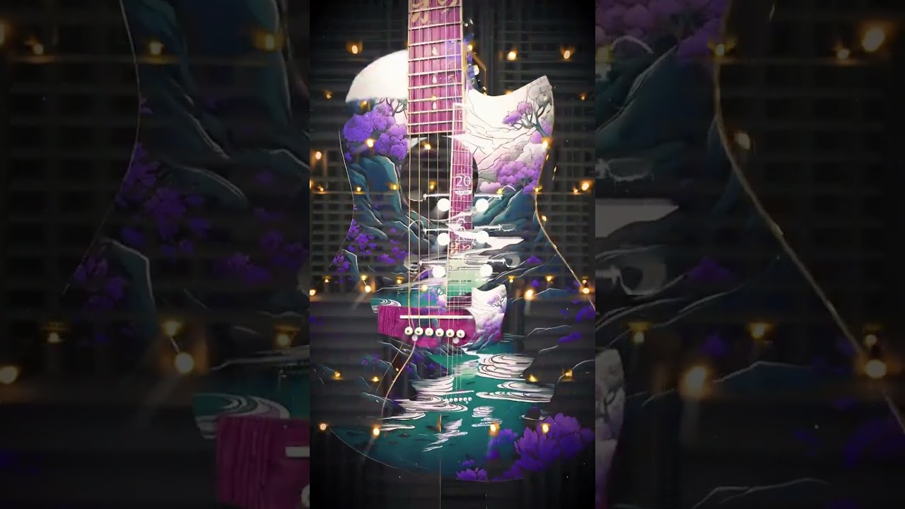 This Purple Guitar is STUNNING 💜 🎸