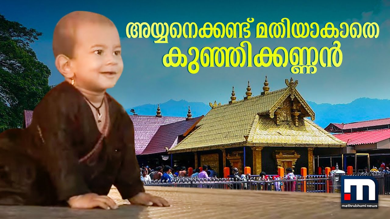 അയ്യനെക്കണ്ട് മതിയാകാതെ കുഞ്ഞിക്കണ്ണന്‍.. സന്നിധാനത്തെ ഒരു കുസൃതിക്കാഴ്ച | Sabarimala | Sannidhanam
