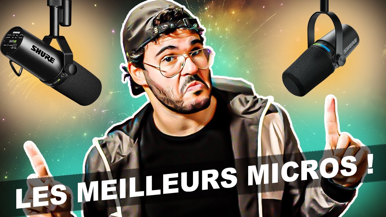 Meilleurs micros STUDIO & PODCAST ? Shure MV7i et SM7dB