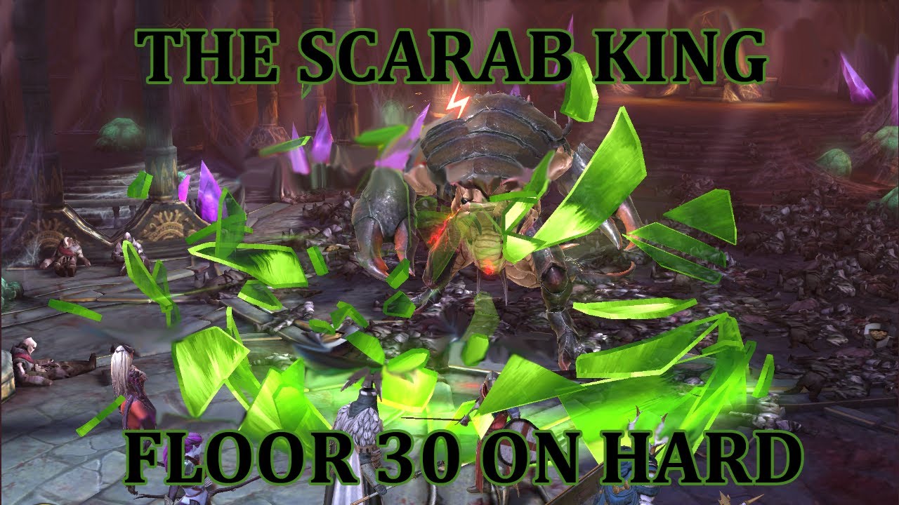 BEATING BORGOTH THE SCARAB KING | Doom Tower Boss Floor 30 Hard | Raid Shadow Legends