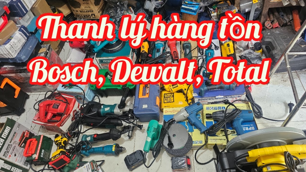 📢💥Dịp lễ thanh lý hàng tồn kho siêu rẻ máy pin máy điện có đủ | Máy Xây Dựng Hồng Nhiên