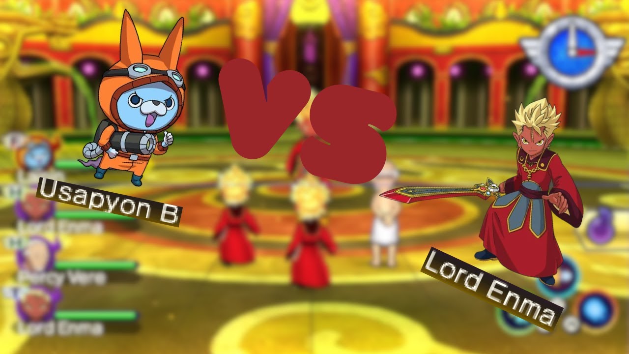 yokai watch blaster ++ combats enma