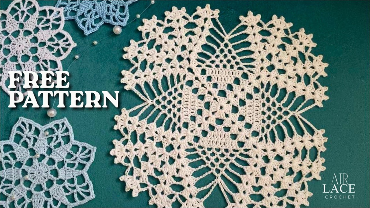 Easy Crochet Square Motif 