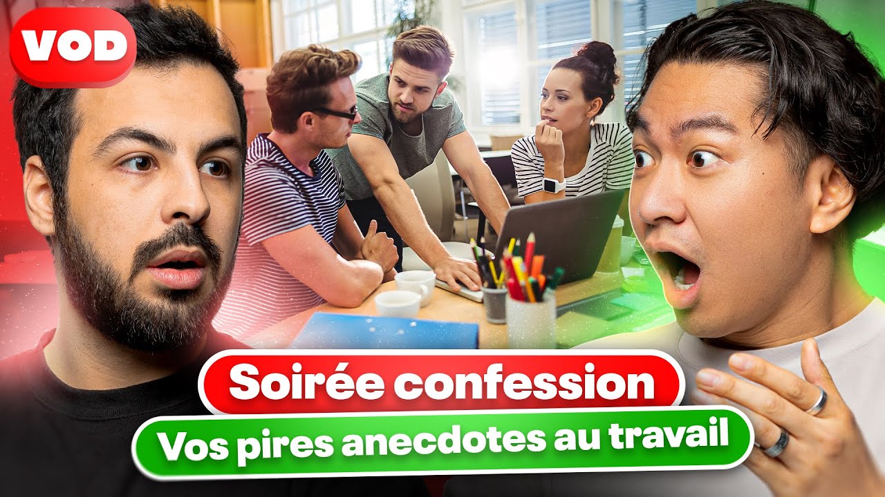 ON RÉAGIT À VOS PIRES ANECDOTES AU TRAVAIL - Radio confession (Rediffusion)
