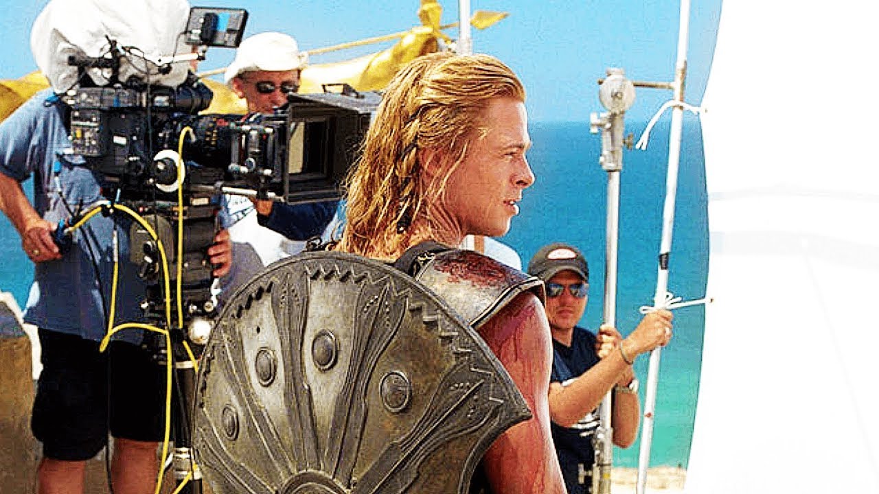TROY Behind The Scenes #2 (2004) Brad Pitt