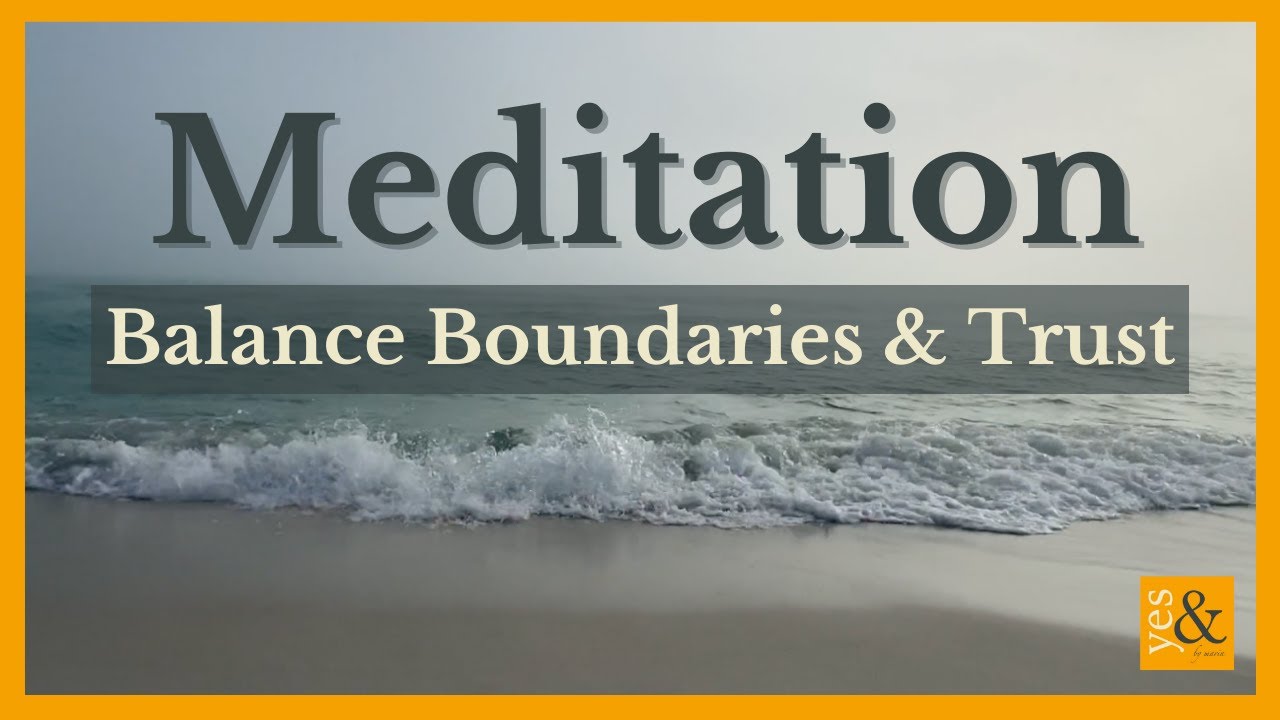 Draw Boundaries & Float at the Beach // Positive Psychology Meditation led by a Life Coach
