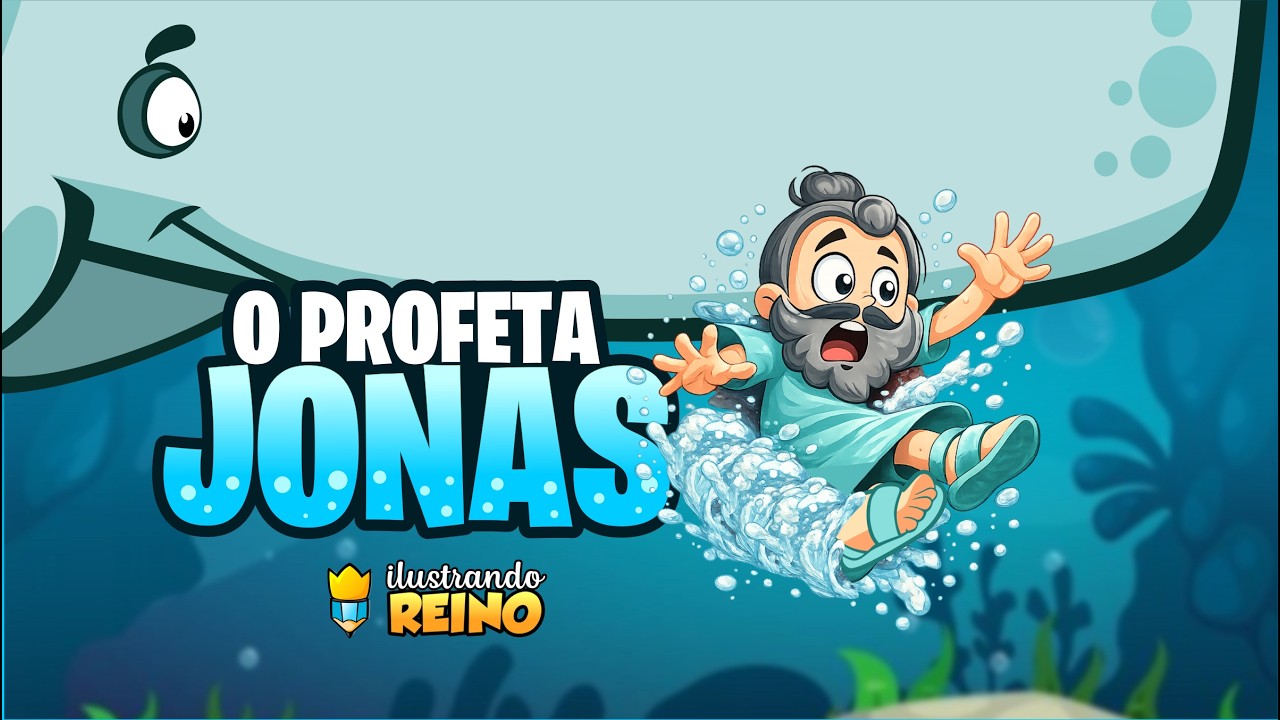 O Profeta Jonas - História Bíblica Infantil - Velho Testamento Bíblia - IR