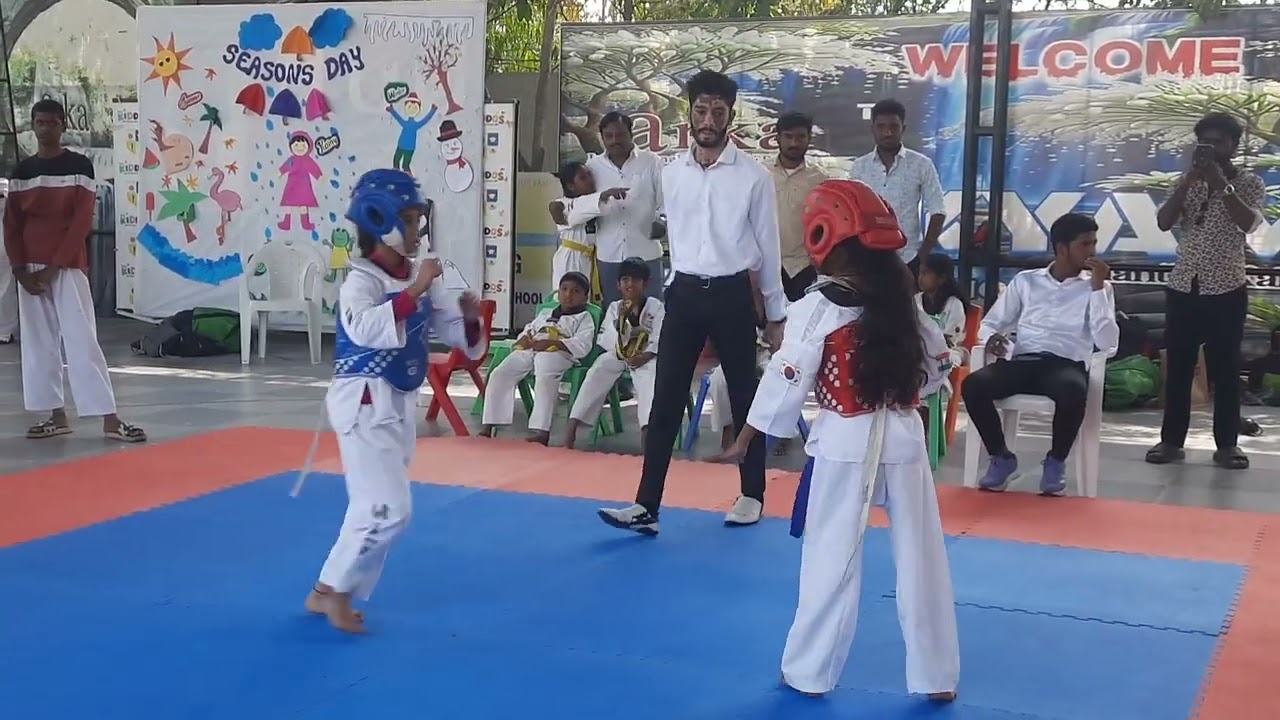 Won 1st Place in Taekwondo Competition 🥇 || @lithikafam