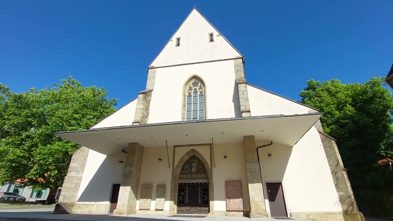 🔔GALLNEUKIRCHEN/OÖ: 🔔Hochfesteinläuten der Stadtpfarrkirche zum Hl. Gallus (Innenansicht)