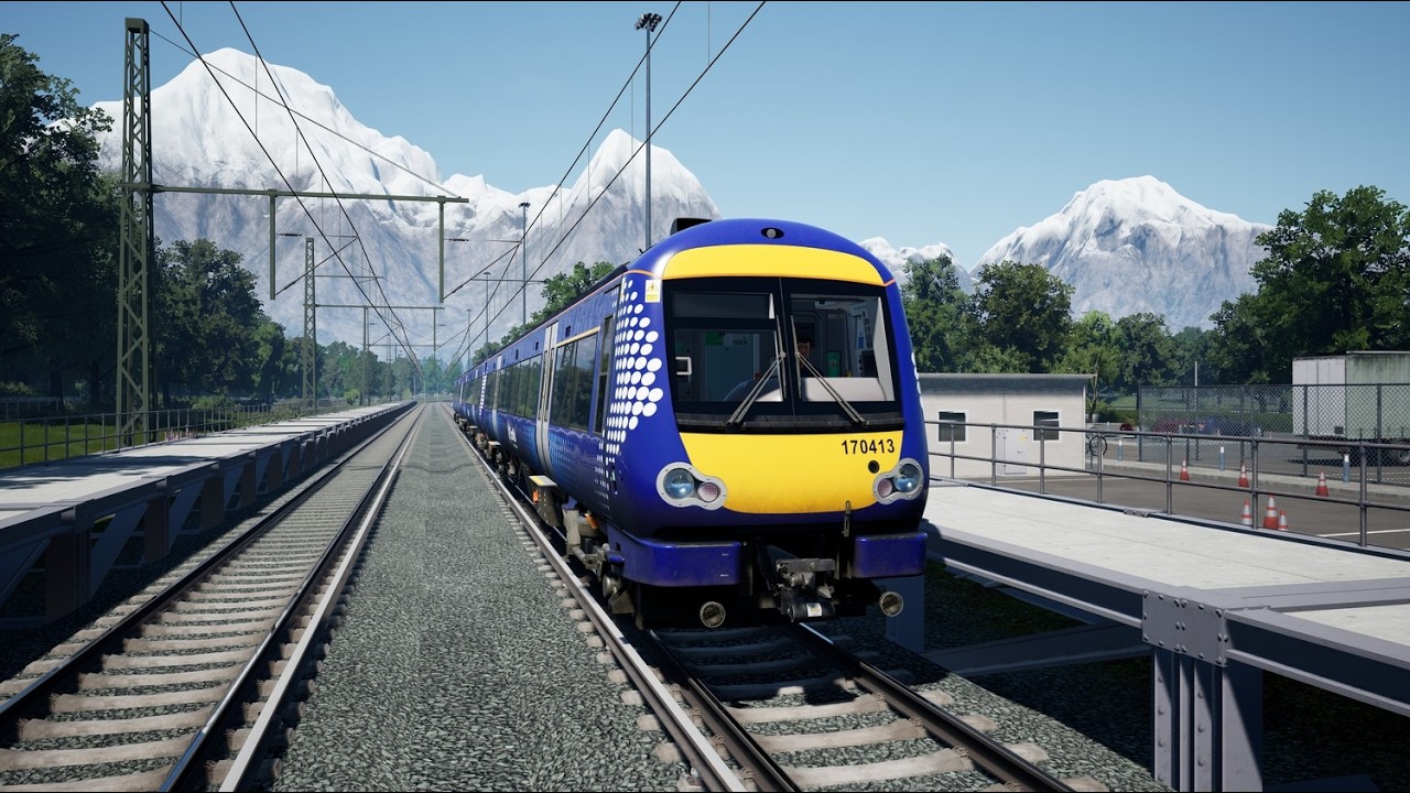 Learn how to drive a Class 170 in Train Sim World in 4K⛰️