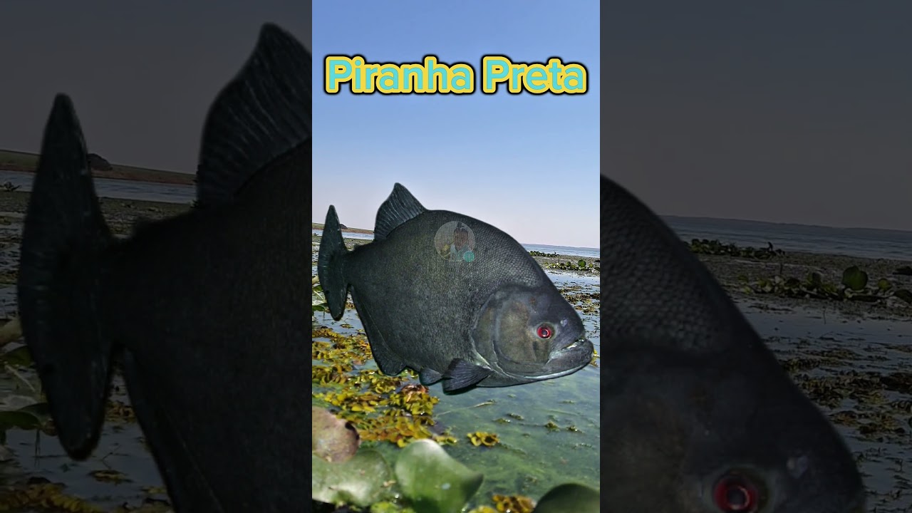 Top 5 esp&eacute;cies de piranha mais conhecidas do Brasil.  #lutapelopeixe #pacucd #riotiete #brejoalegre