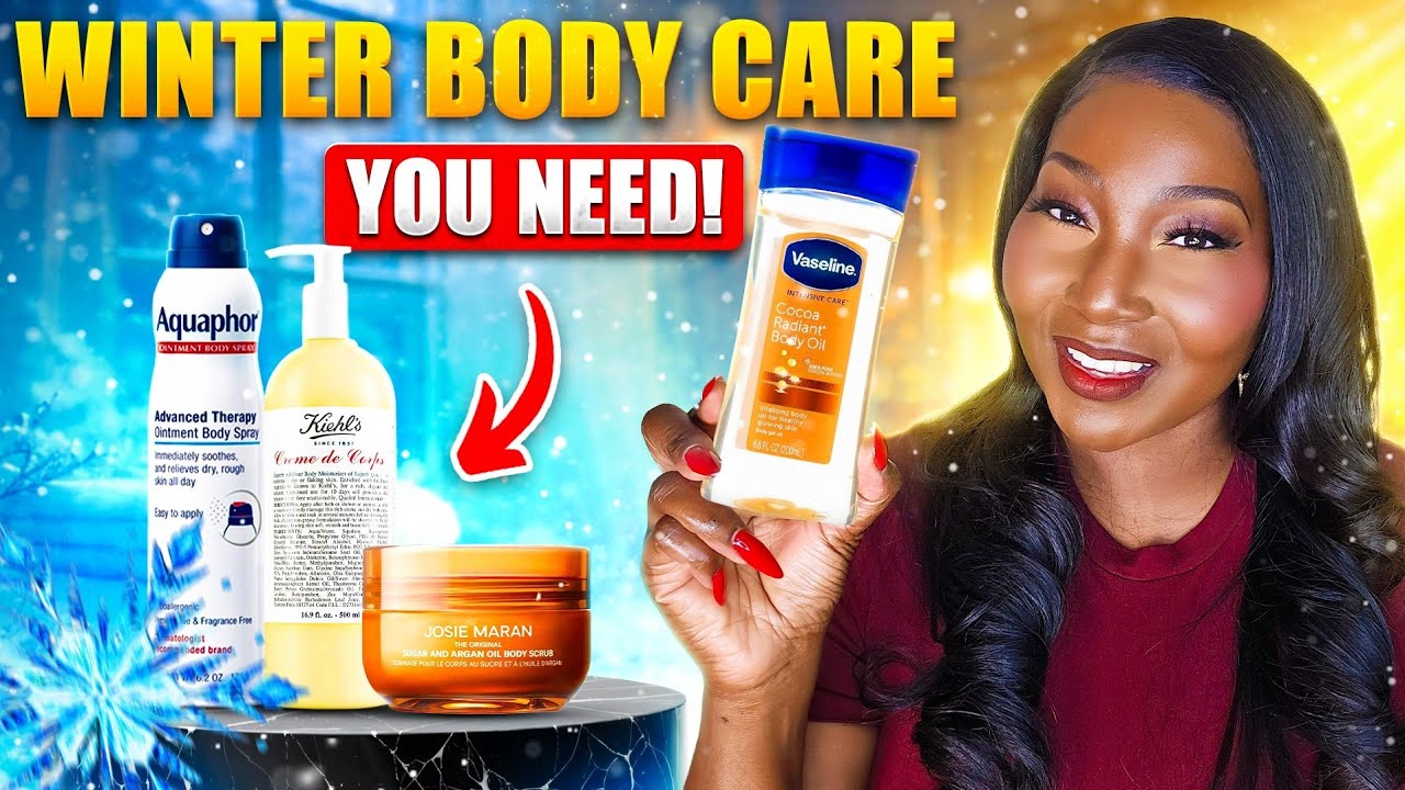 ⚠️ VITAL Winter Tips YOU NEED for soft skin and my COLD WEATHER favorites 🥶
