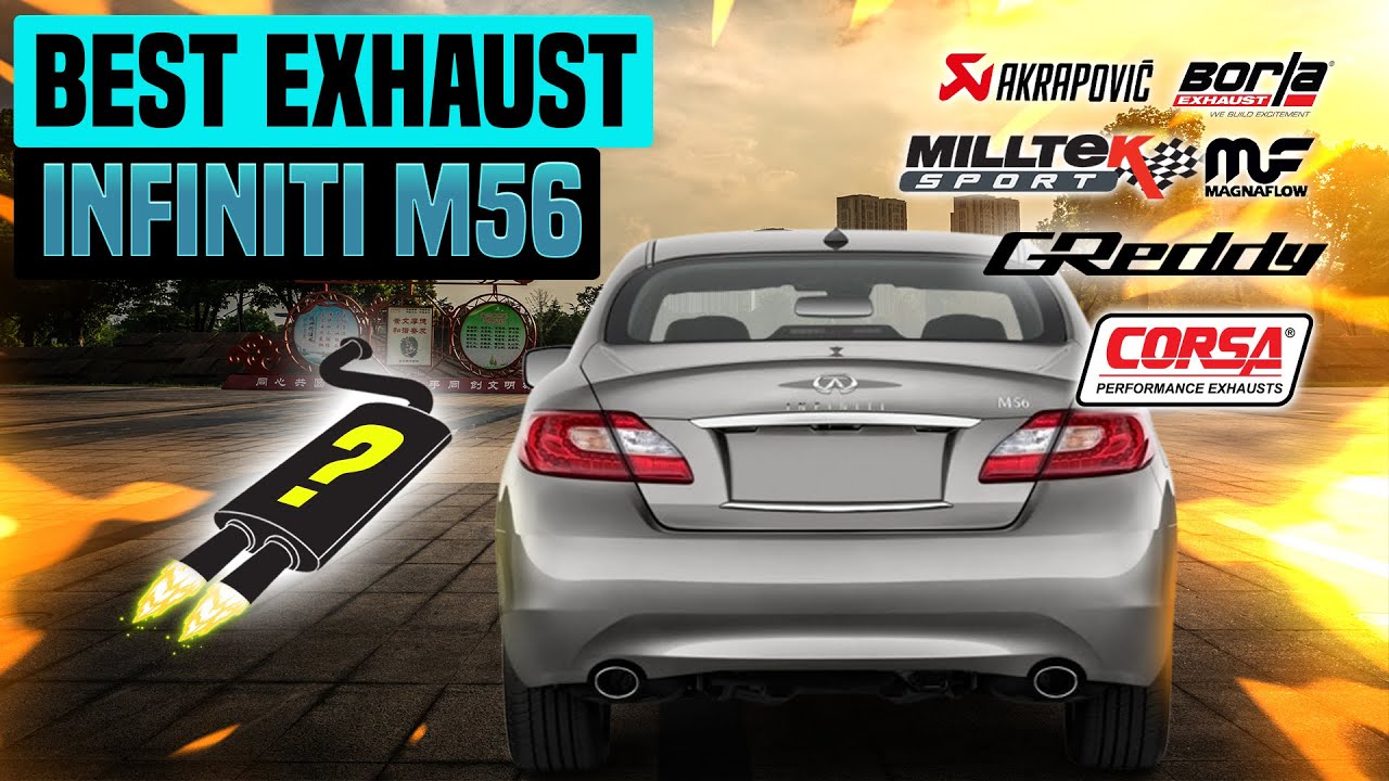 Infiniti M56 Exhaust Sound🔥Fox Skyline,Flowmaster,PPE,SLP,Stillen,Vibrant Performance,Upgrade