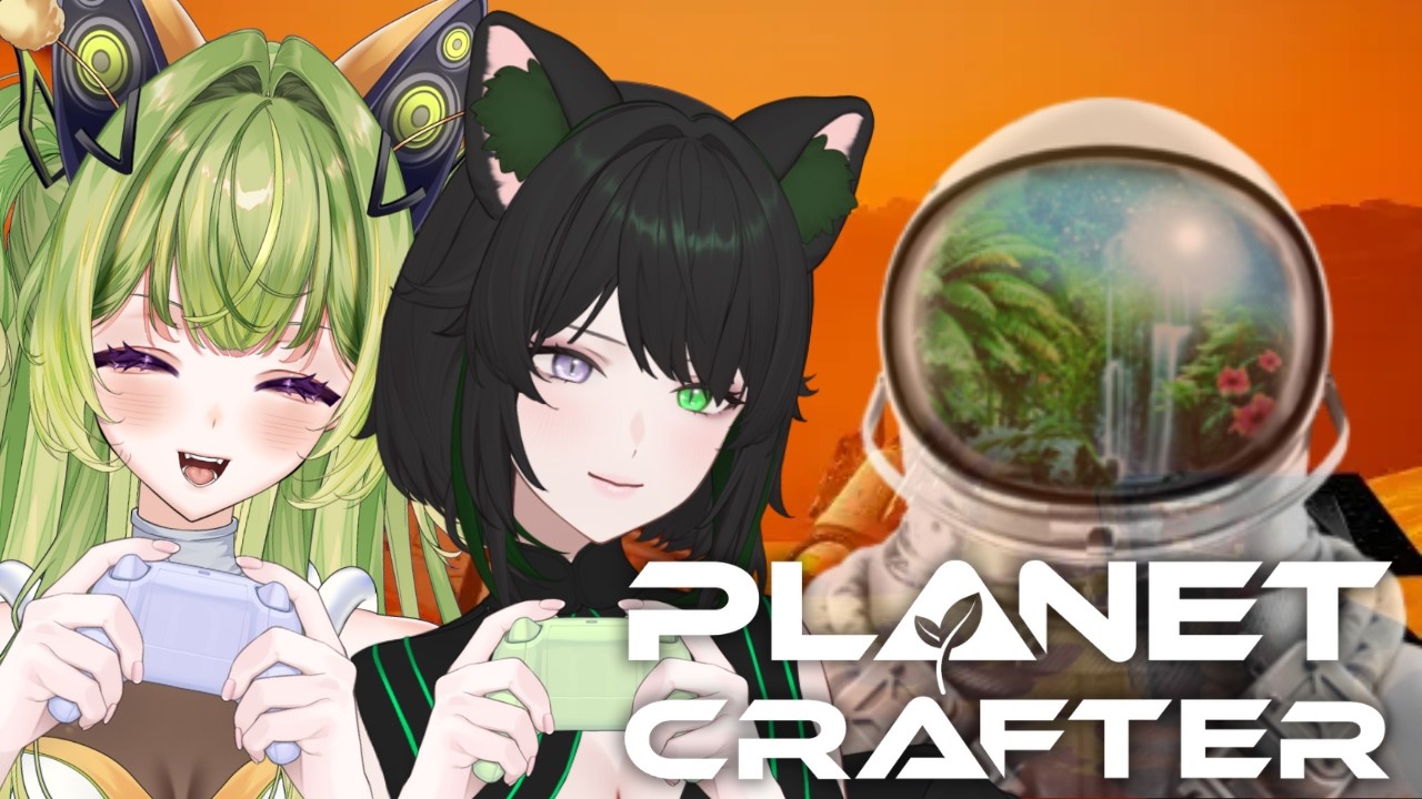 【Planet Crafter】We're building a home!! w/ @arcanthabyte | Uchuuthon Day 5