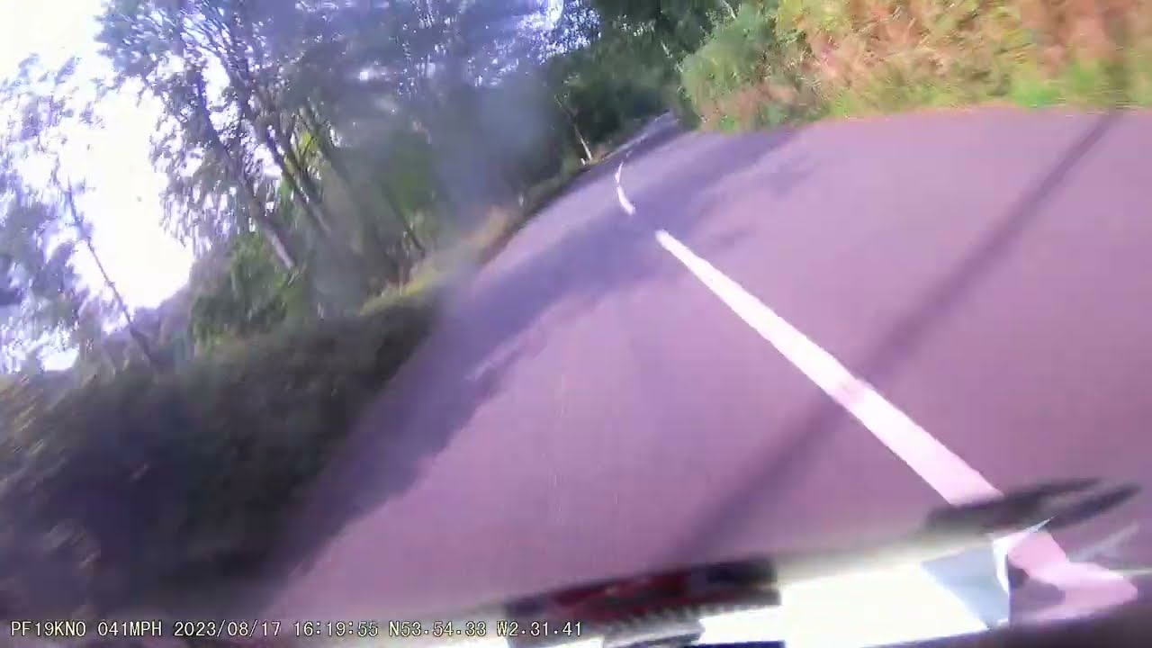 Street Triple RS ride, Dunsop Brisge 17.08.23