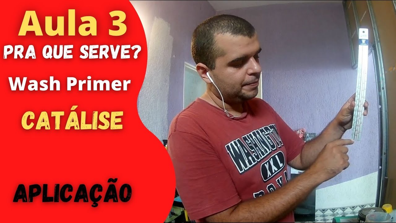 Aprenda PINTURA AUTOMOTIVA | Aula 3 | Wash Primer e Primer