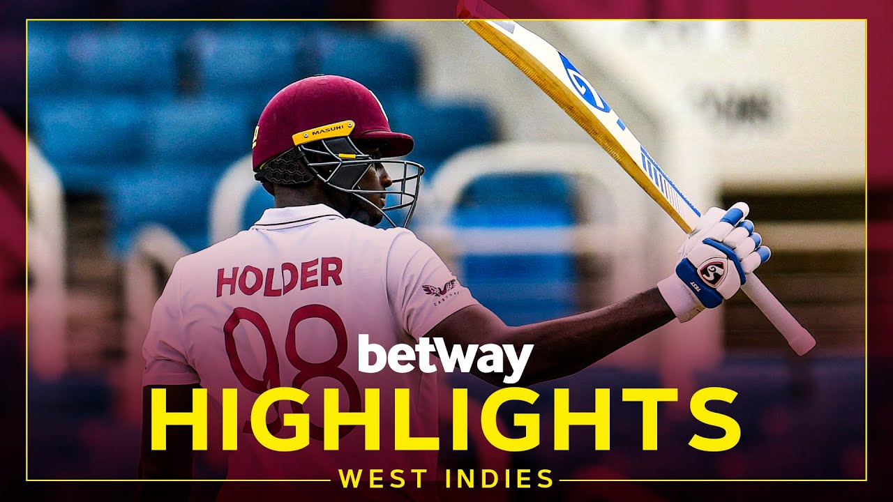 Highlights | West Indies v Pakistan | 1st Test Day 2 | Betway Test Series presented by Osaka