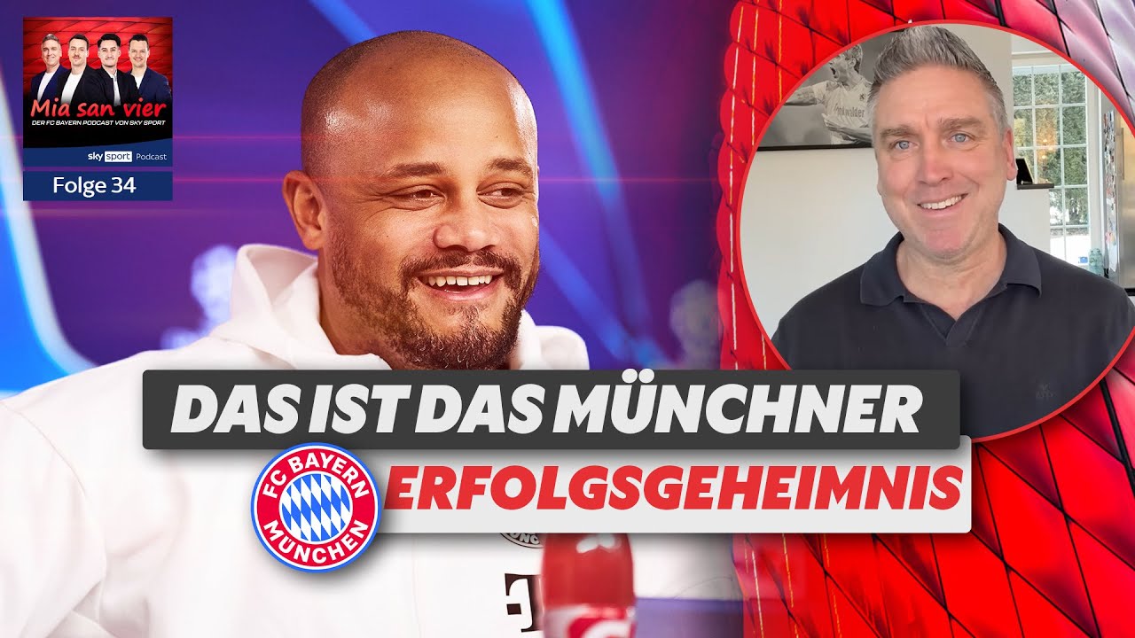 Mia san Vier - der FC Bayern Podcast von Sky Sport - Folge 34 - jetzt auch als Vodcast!