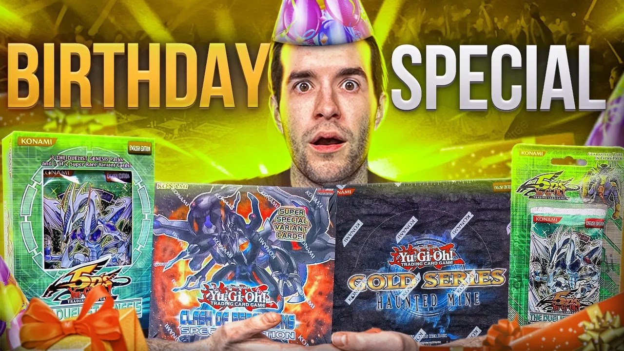 I Opened EPIC Ghost Rare Yugioh Product For My BIRTHDAY!