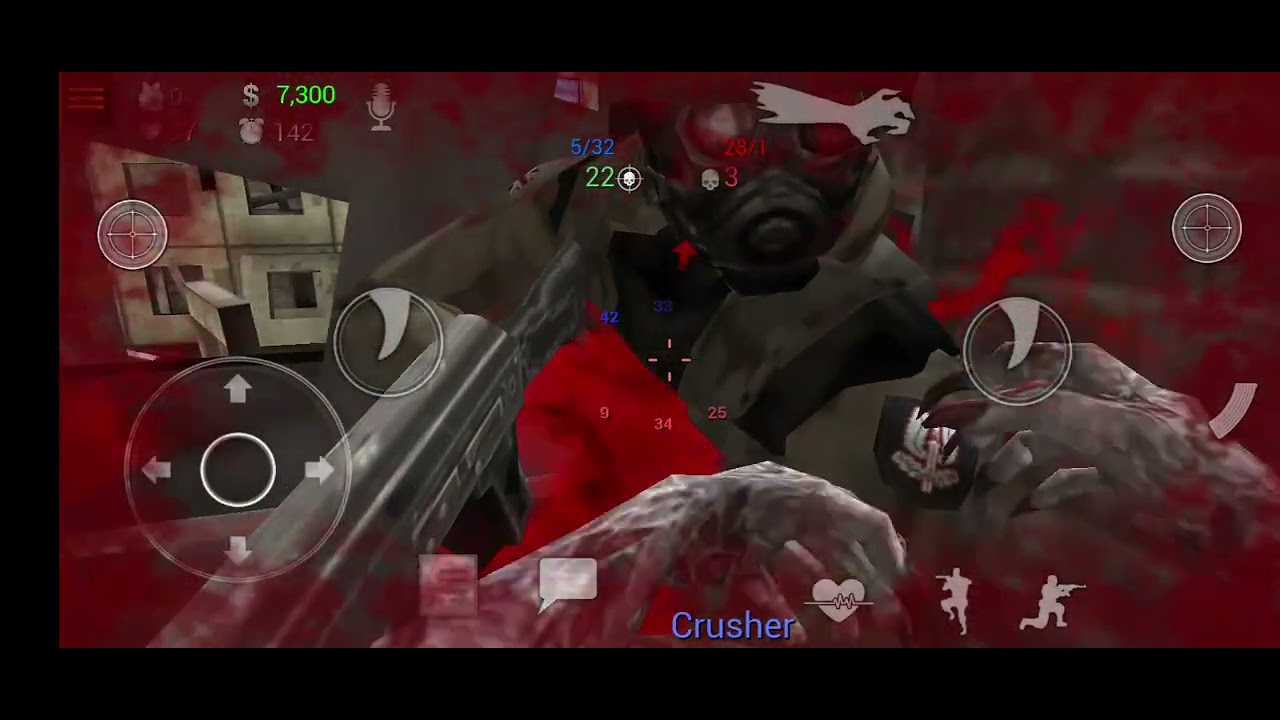 Me playing a #Random#Game(with a lot of zombies)
