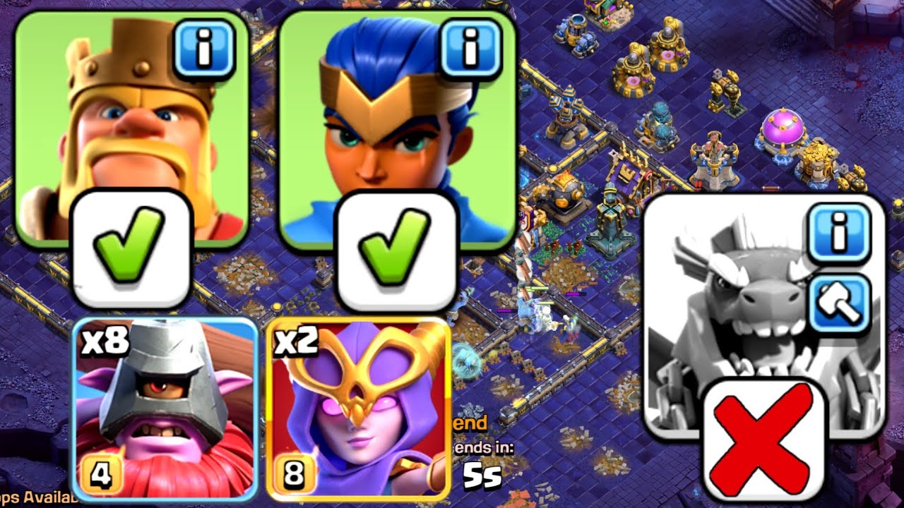 Use THIS ARMY while DRAGON DUKE UPGRADE! King and RC - BEST REPLACE for DRAGON DUKE! THROWER SMASH!