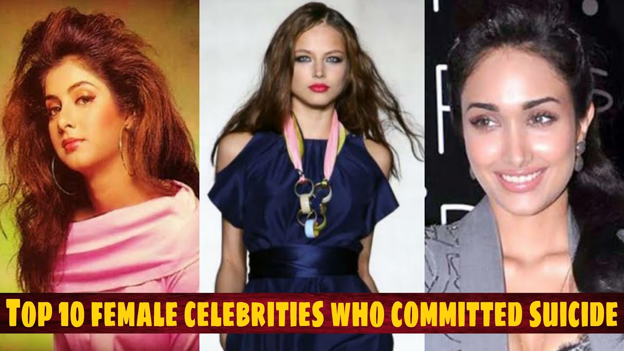 Top 10 Female Celebrities who Committed Suicide | Top Female Celebrities who Committed Suicide