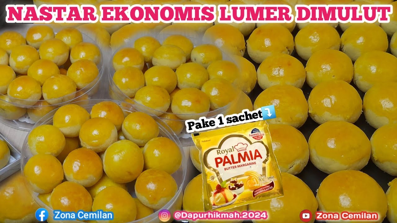 PAKE 1 SACHET MARGARINE  BISA BIKIN NASTAR LUMER JADI 3 TOPLES. RECOMENDED❗️