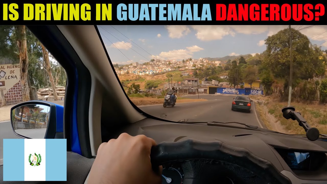 Is DRIVING in Guatemala DANGEROUS? | Road trip from Xela to Panajachel (Lake Atitlan) 🇬🇹 #guatemala