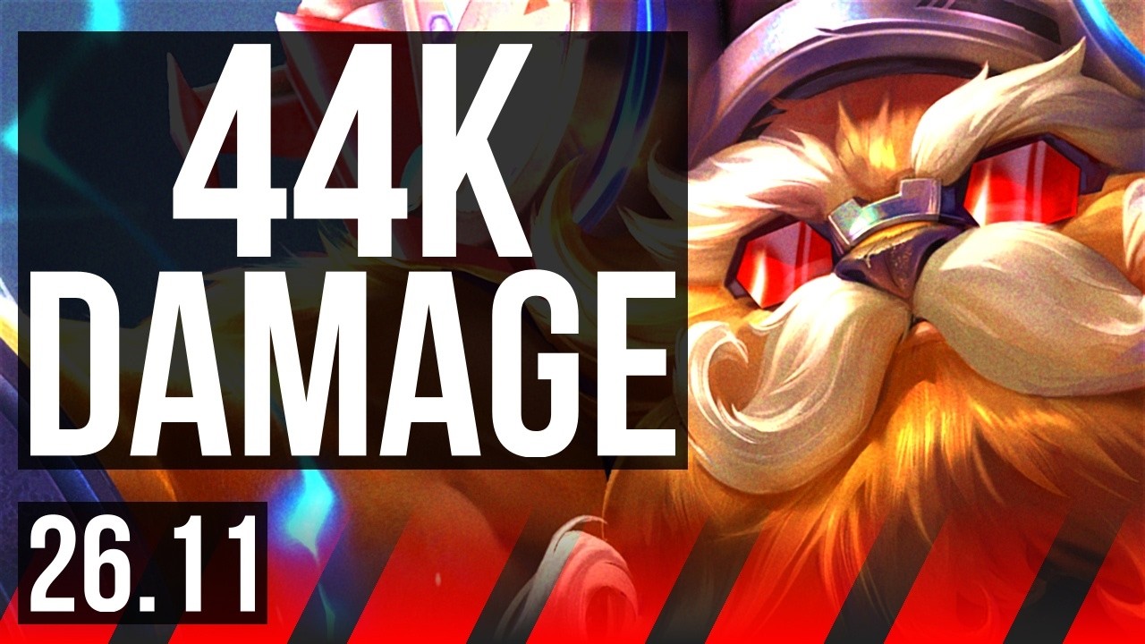 ORNN vs NASUS (TOP) | 44K damage | NA Grandmaster | 26.11