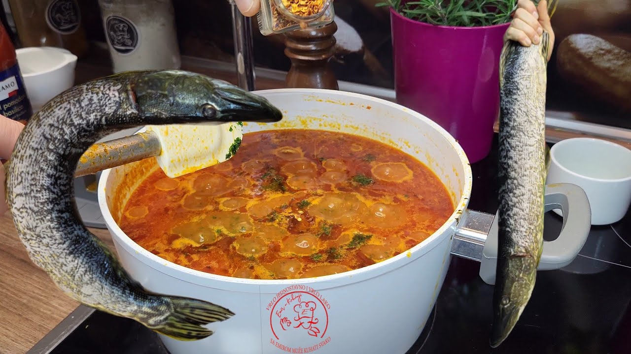 RECEPT ZA NAJBOLJU RIBLJU ČORBU‼️frišak ulov‼️