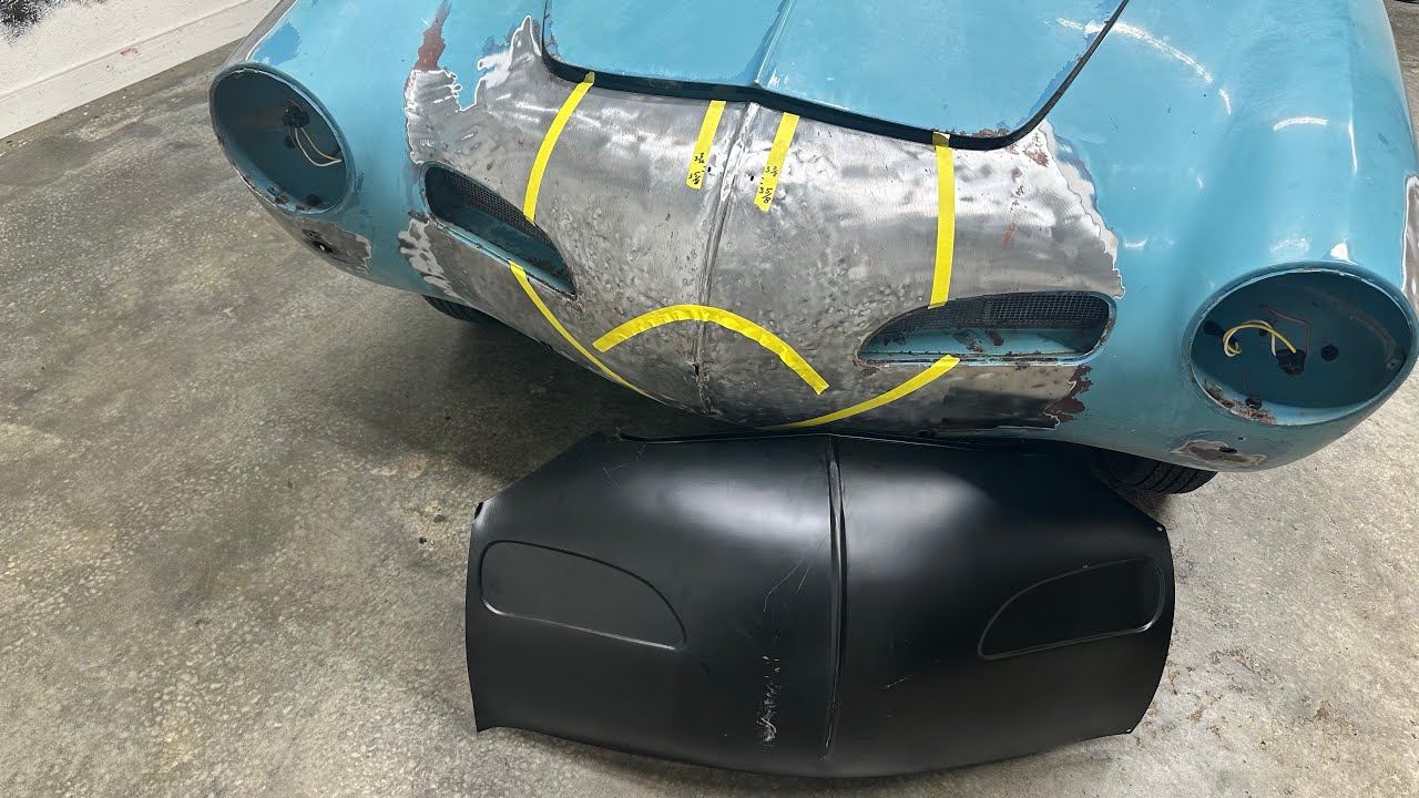 VW Karman Ghia nose replacement 
