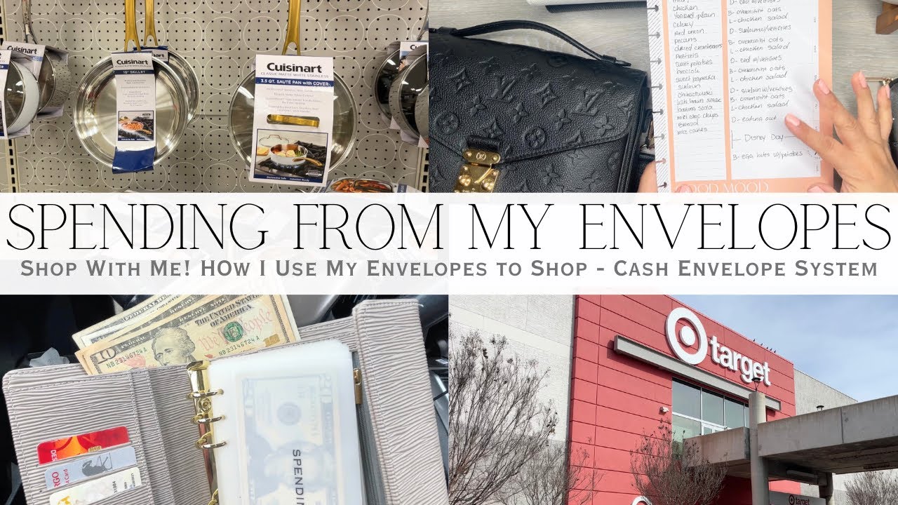 How I Shop Using the Cash Envelope System | Shop With Me! | Spending From My Cash Envelopes