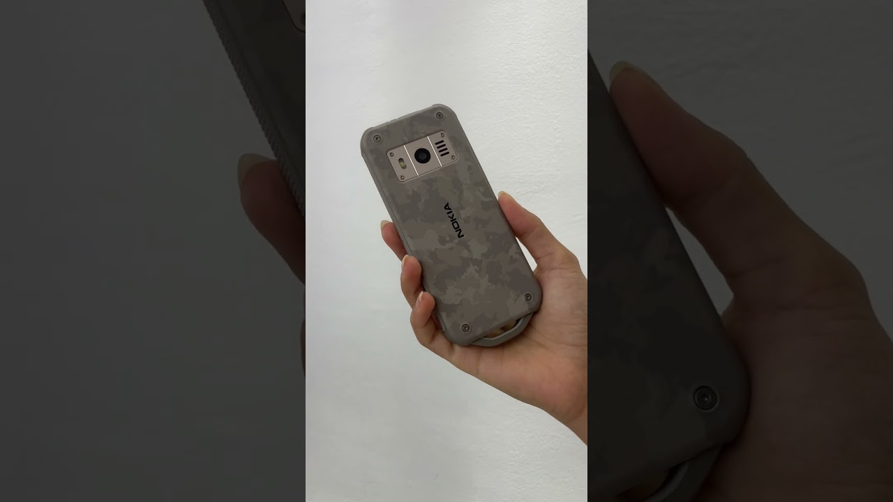 The Nokia 800 Tough in Camo is the coolest dumbphone ever! #y2kphones #nokia